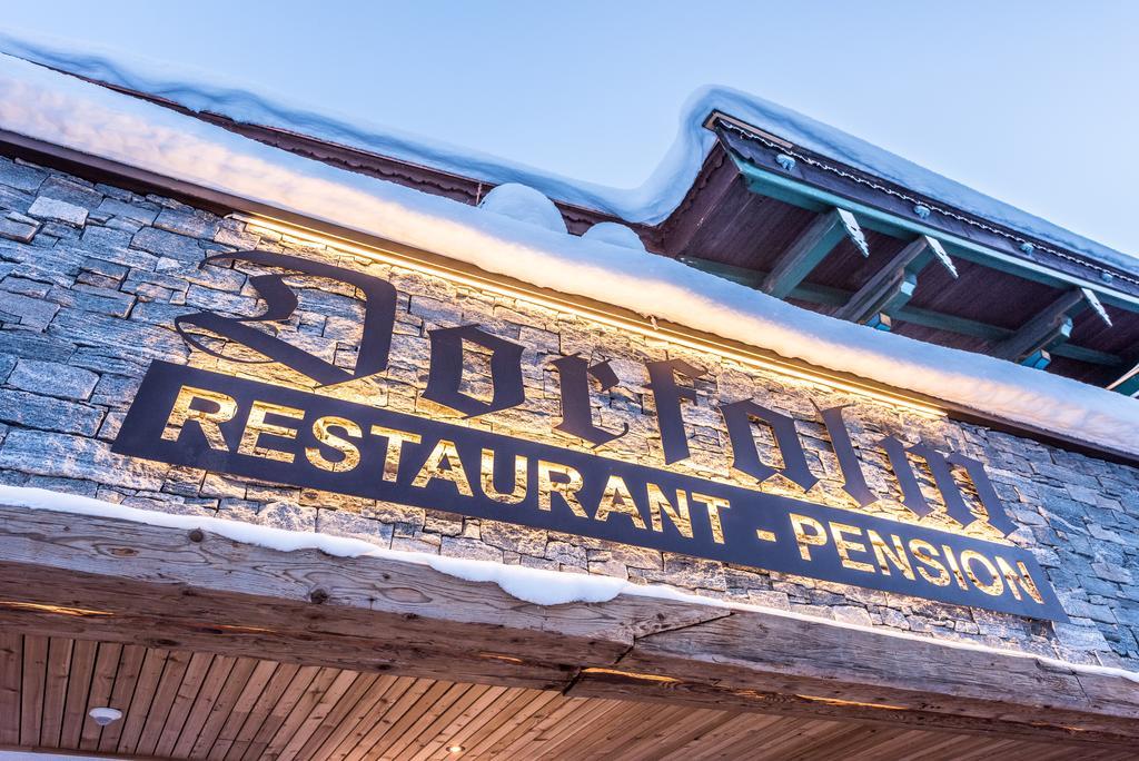 Pension Restaurant Dorfalm Leogang Exterior photo